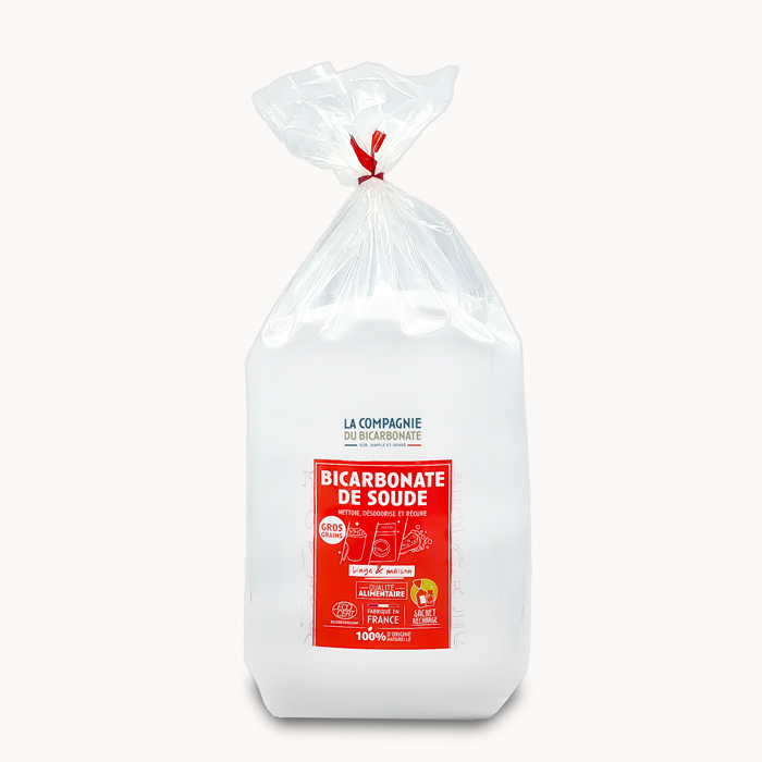 Bicarbonate de soude alimentaire - Gros grains - 3kg