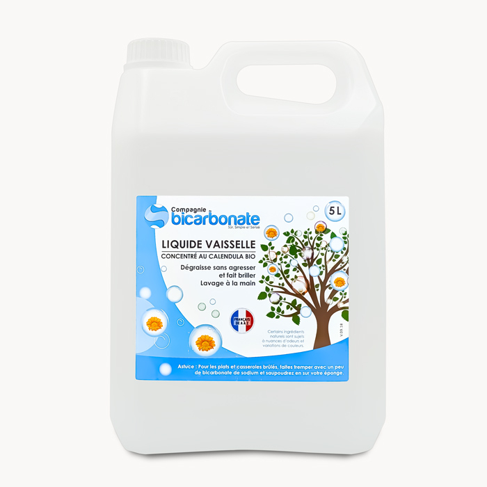Liquide Vaisselle concentré au Calendula Bio 5 litres