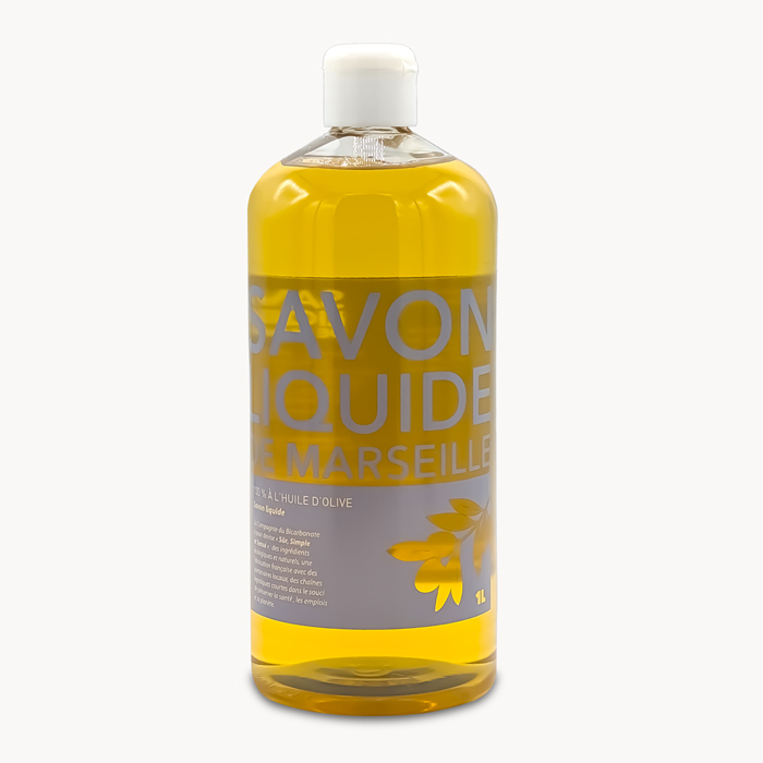 Savon liquide de Marseille neutre à l'huile d'olive - 1L