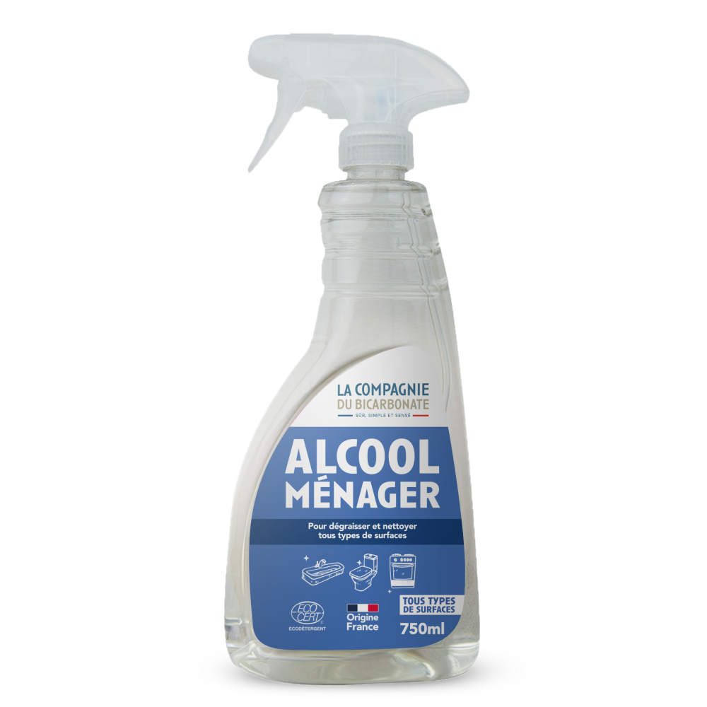 Alcool ménager en spray Ecocert - 750ml