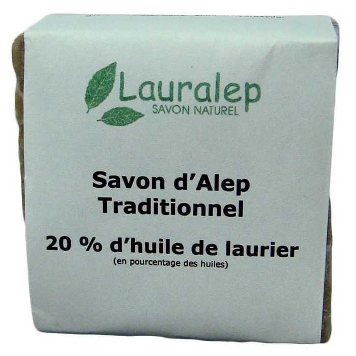 Savon d'Alep traditionnel 200 g Lauralep