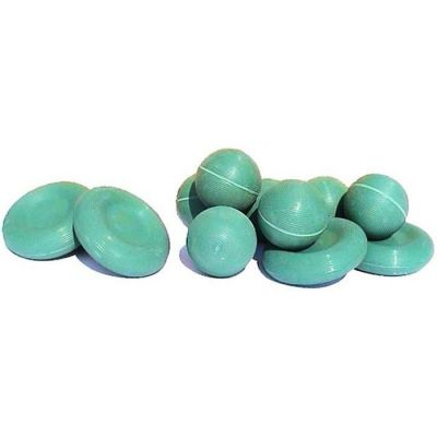 Mise en scène de balles et de battoirs de lavage