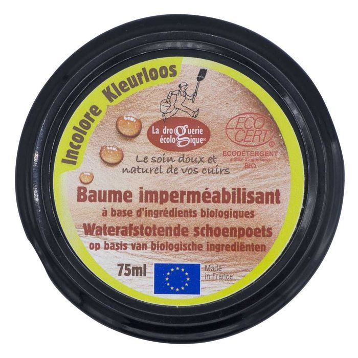 baume imperméabilisant écologique et éco-responsable fabriqué à partir d'ingrédients naturels et de végétaux