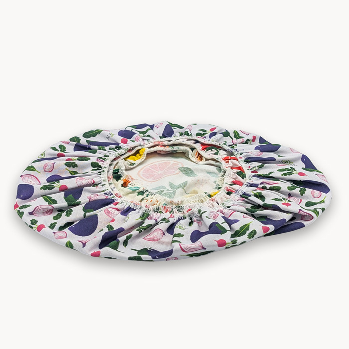 Charlottes alimentaires positionnées à plat