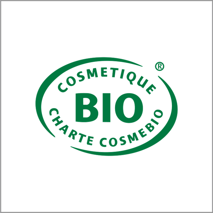 Produit Certifié COSMOS organic BIO par Bureau Veritas