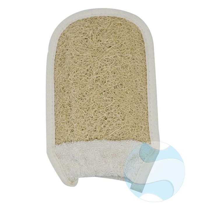 Petit gant loufah double face 