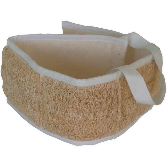 Gant dorsal Loofah et coton