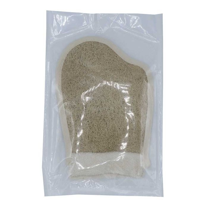 Gant double face blanc dans son emballage