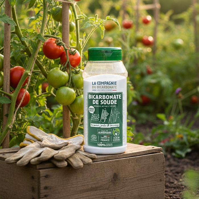 Flacon bicarbonate de soude special jardin 