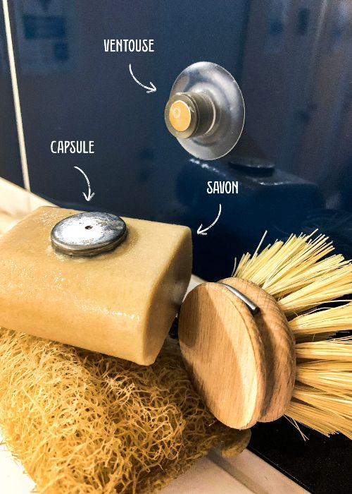 porte savon magnétique explications