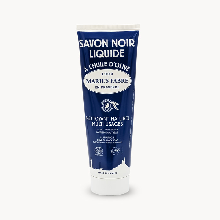 Savon noir en tube 250 ml Marius Fabre pour le voyage et les vacances
