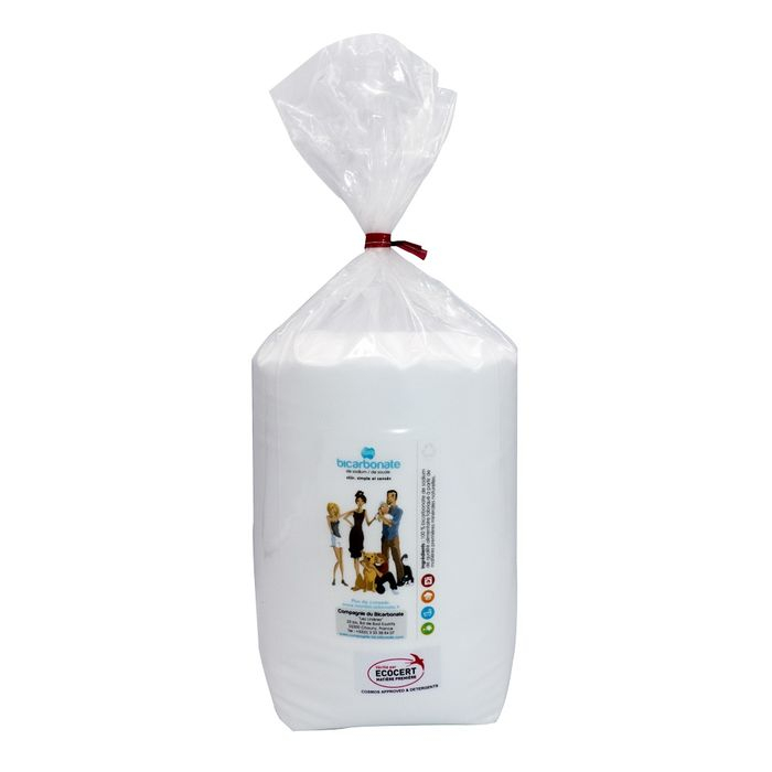 Bicarbonate de sodium en sac de 3kg gros grains