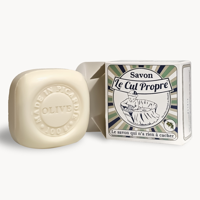 Savon déballé Le Cul Propre olive