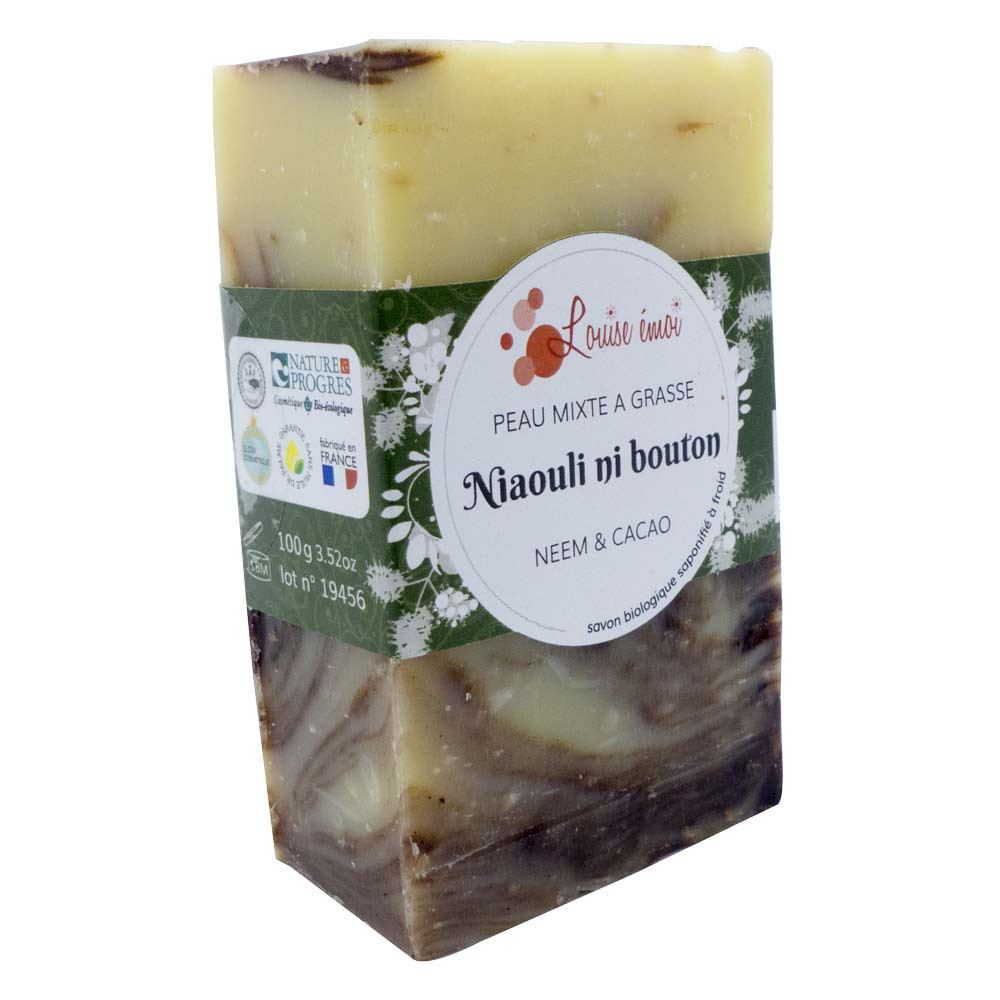 « Niaouli ni bouton » - Savon saponifié à froid