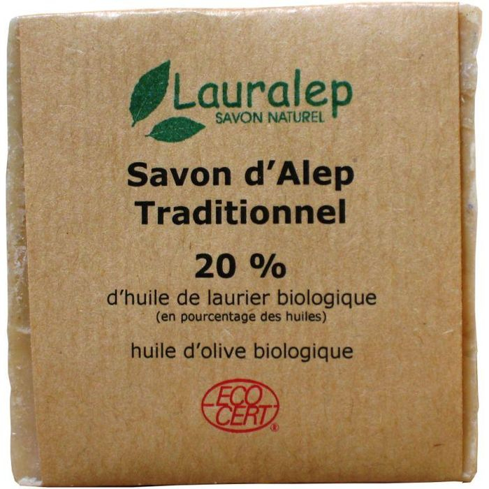 Savon d'Alep BIO Lauralep 200 g
