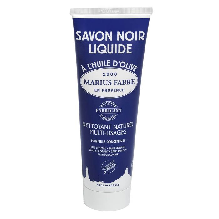 Savon noir en tube 250 ml Marius Fabre pour le voyage et les vacances
