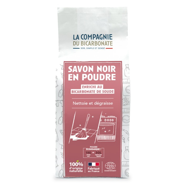 Savon noir en poudre - face avant