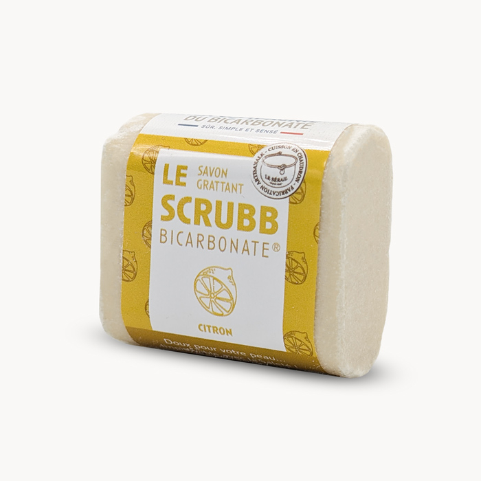 &quot;LE SCRUBB&quot; Savon Cuisine-Brico-jardin Huile Essentielle CITRON