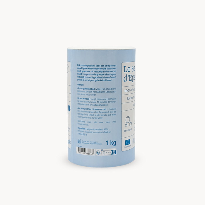 sel d'espom Anaé en tube 1kg