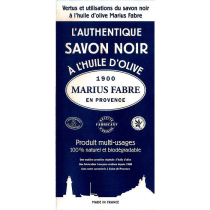 Mini-Guide des usages du Savon Noir: offert par la Compagnie du Bicarbonate et Marius Fabre pour toute Commande de Savon Noir
