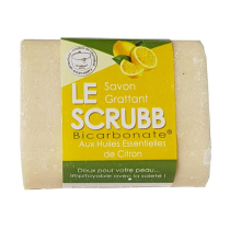 Savon Marseille Bicarbonate savon SCRUBB citron