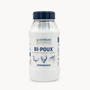 Bi-Poux 400 g : produit breveté pour l'hygiène des oiseaux