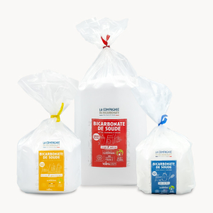 Packs TRIO granulométrie bicarbonate alimentaire