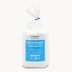 percarbonate de soude vu de face