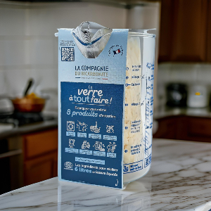 Mise en scène du verre à tout faire