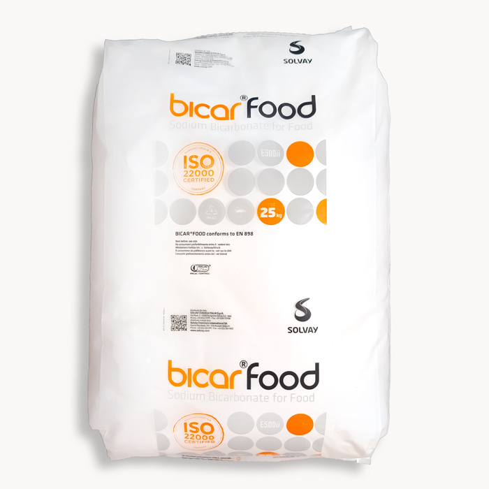 Bicarbonate alimentaire - Granulométrie extra-fine (0-130 µm) - Sac de 25 Kg