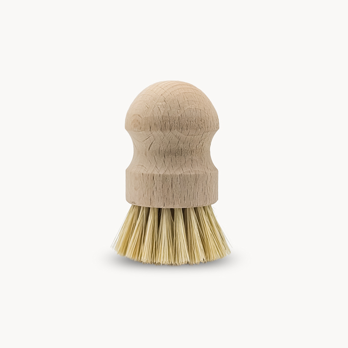 Brosse légume bois boule tampico