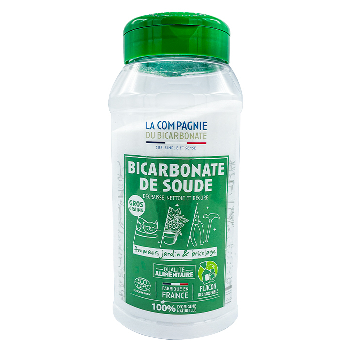 Bicarbonate de soude alimentaire - Jardin, animaux et bricolage - Flacon 800g