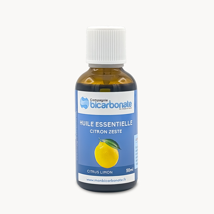 Huile essentielle de Citron Zeste BIO - 50 ml