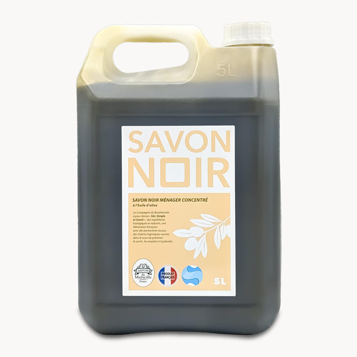 Savon noir 100% huile d'olive - 5L