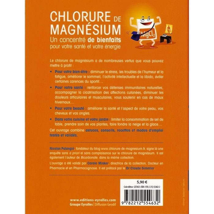 Livre "Chlorure de magnésium" par Nicolas Palangié