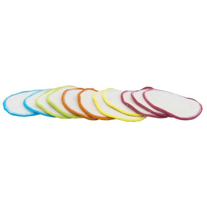 lot de 10 cotons démaquillants utilisables plusieurs fois