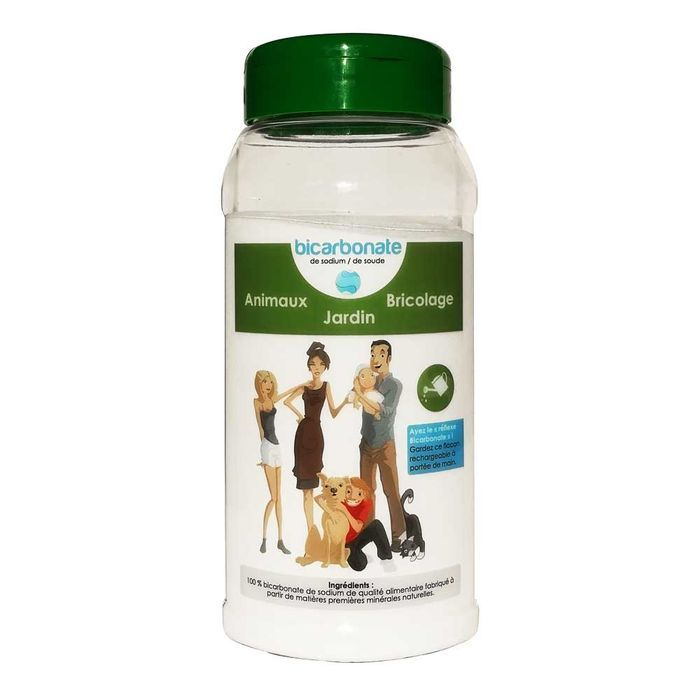 Flacon Compagnie du Bicarbonate Jardin 800 g (Bicarbonate alimentaire granulométrie élevée)
