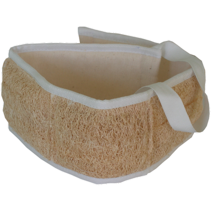Gant dorsal Loofah et coton