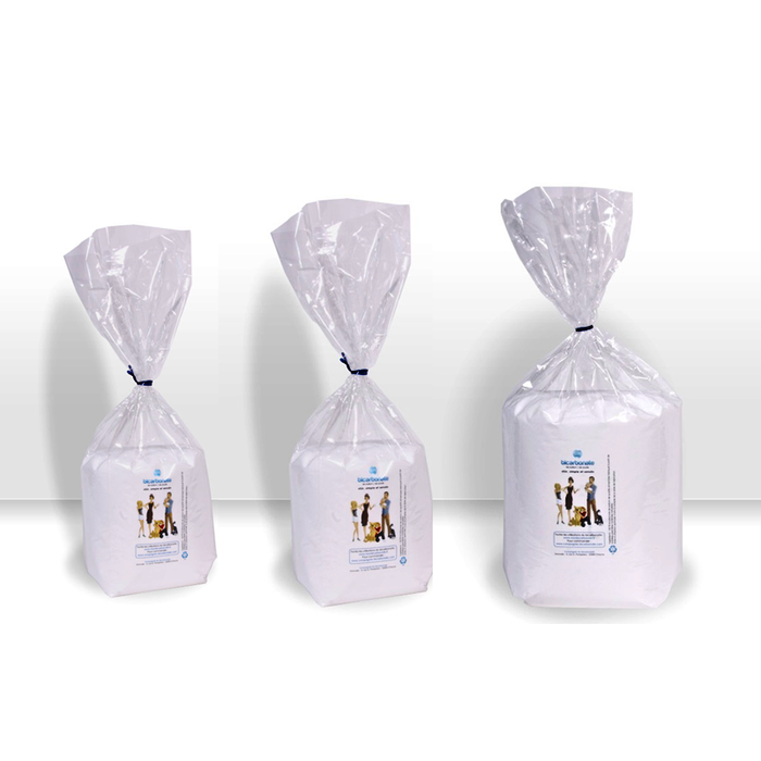 Packs TRIO granulométrie bicarbonate alimentaire