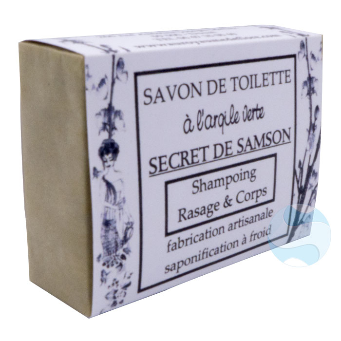 « Le Savon Secret de Samson» shampoing toilette et rasage pour Homme