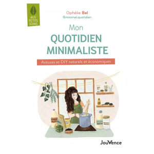 Couverture du livre "Mon quotidien minimaliste" d'Ophélie Bel
