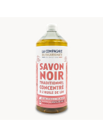 Savon noir à l'huile de lin Ecocert - 1L