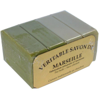 Lot de 4 véritables savons de Marseille cuits au chaudron - Le Sérail