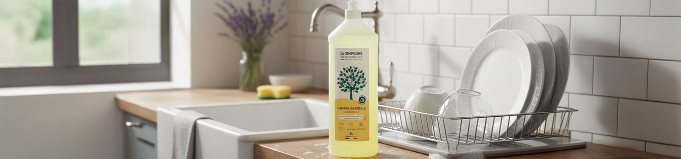 Liquide vaisselle, brosse, éponge, quels sont les accessoires zéro déchet ?