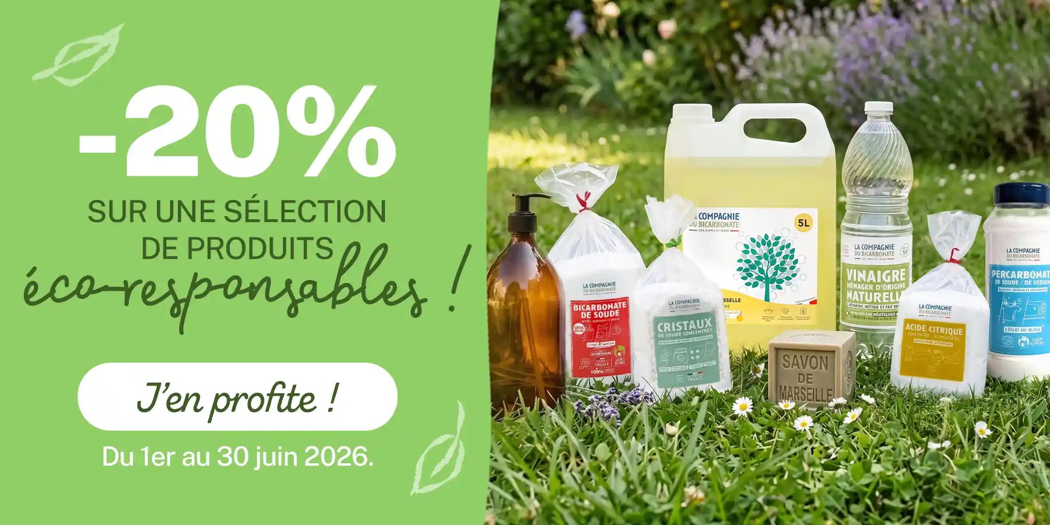 Jusqu’à -20% sur une sélection de produits