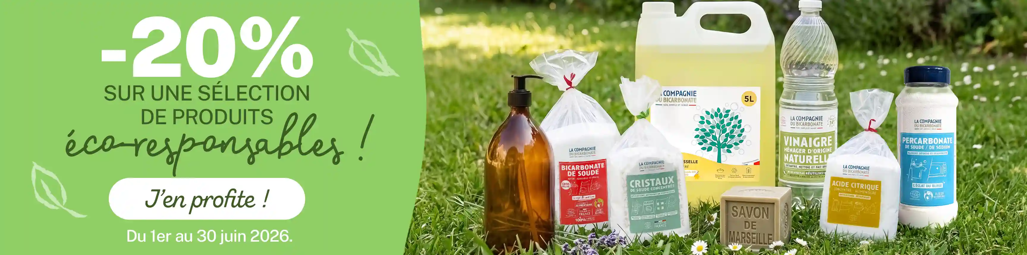 Jusqu’à -20% sur une sélection de produits