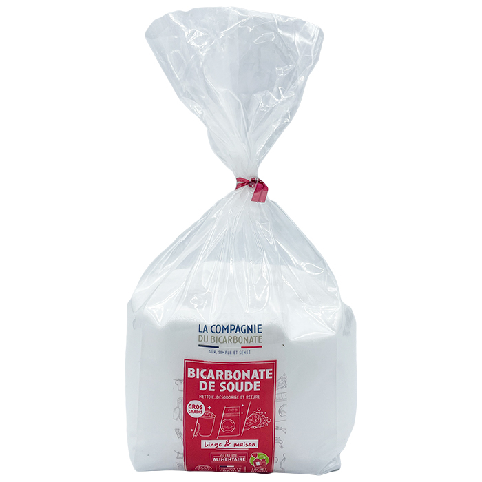 Bicarbonate de soude alimentaire grains fins 1 kg