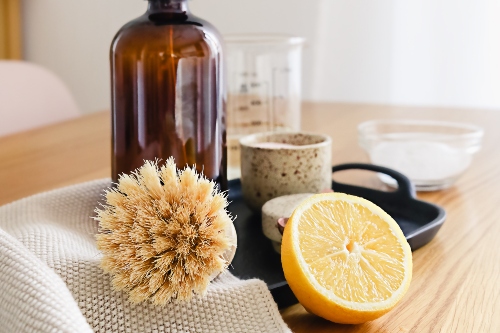 produits naturels sur une table