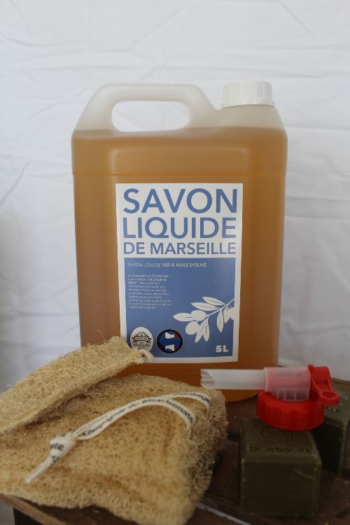 Bidon de 5L de savon de Marseille