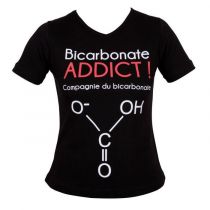 T-Shirt Bicarbonate Addict – FEMME
